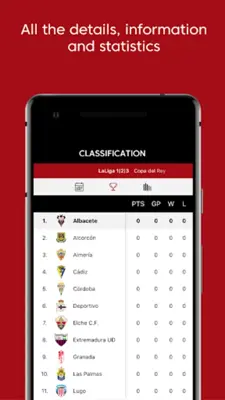 Albacete Balompié Official App android App screenshot 2